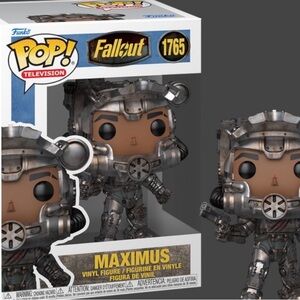Funko Fallout Maximus Figure with Metallic Armor